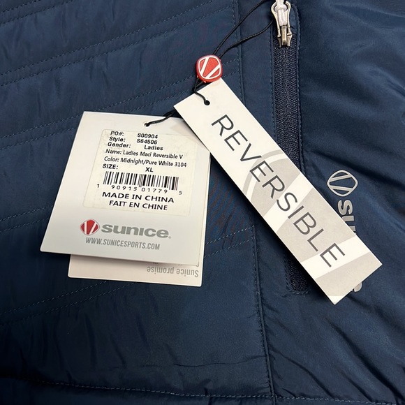 Sunice Women's Maci Climaloft Lightweight Thermal Reversible Vest XL - Picture 6 of 7